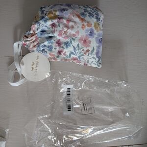 Little Sleepies Swaddle & Luxe Bow Headband Set
